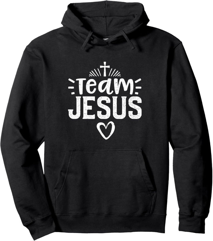 Team Jesus - Glaube Pullover Hoodie