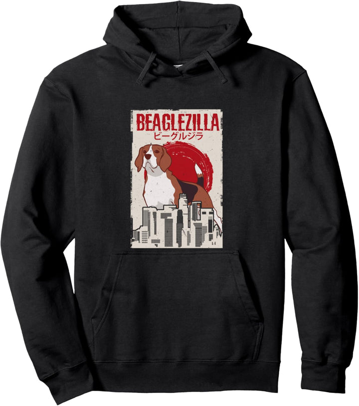 Beaglezilla Beagle Kaiju Pullover Hoodie