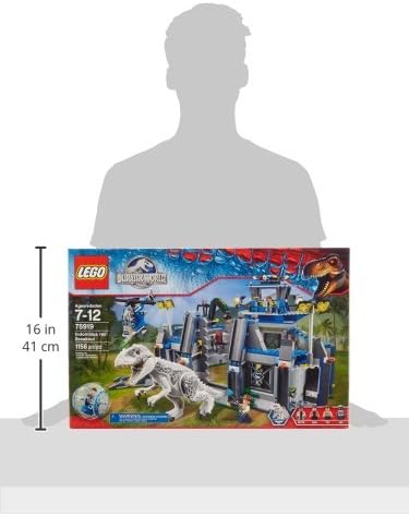 LEGO Jurassic World Indominus Rex Breakout 75919 Building Kit by LEGO Jurassic World