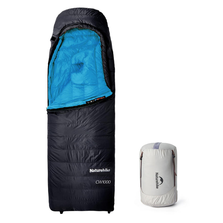 Naturehike CW-Serie RDS Daunenschlafsack,Ultraleichte Tragbare Kompackte Daunen Schlafsack 4 Jahresz