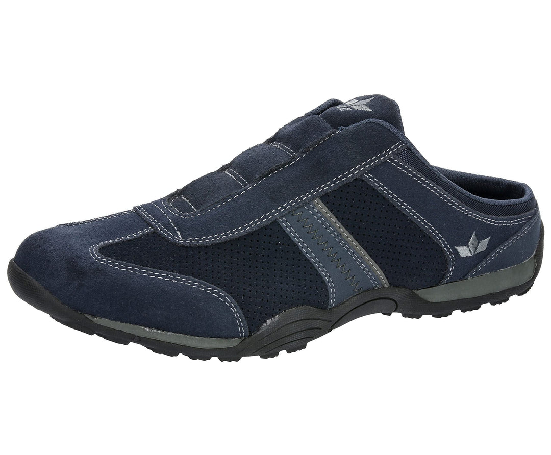 Lico Herren Ron Sabot Slip On Sneaker 40 EU Marine Grau, 40 EU Marine Grau