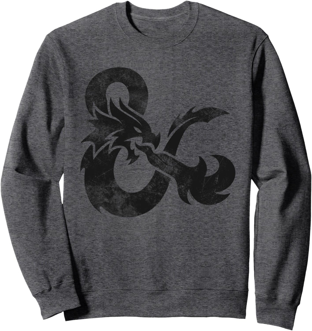 Dungeons & Dragons Distressed Ampersand Logo Sweatshirt