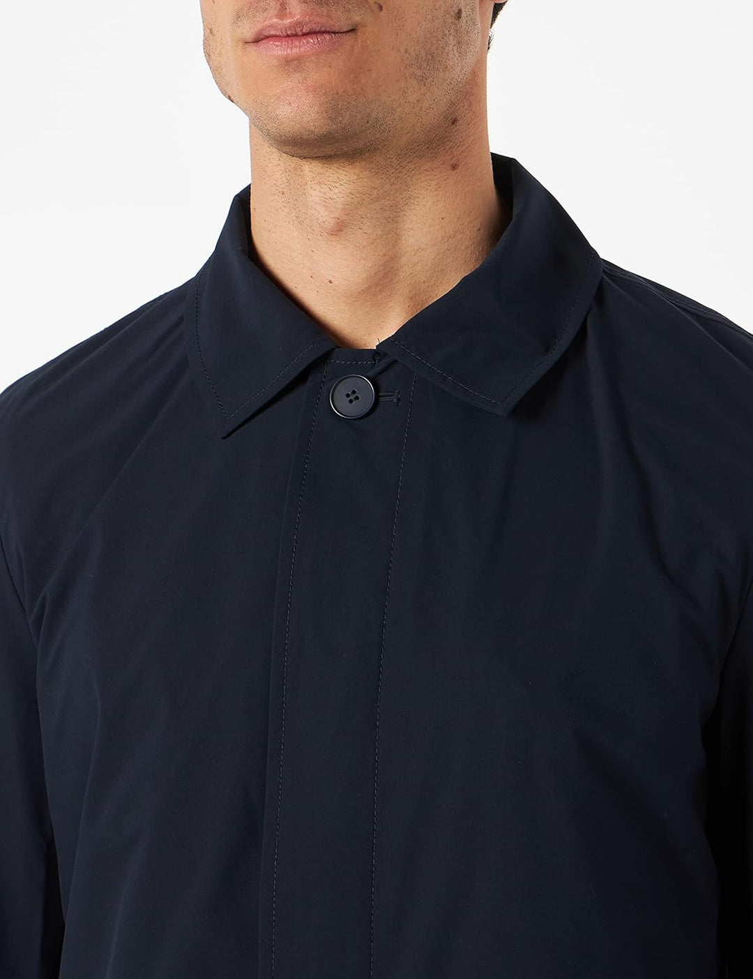 s.Oliver Herren Mantel Langarm Comfort F 44 dark blue, 44 dark blue