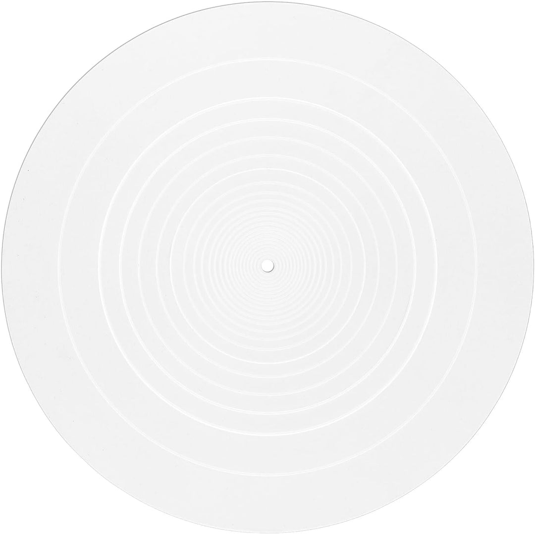 Plattenspieler-Plattenmatte, 30 cm Durchmesser Silikon Plattenspieler Matte Antistatische Rutschfest