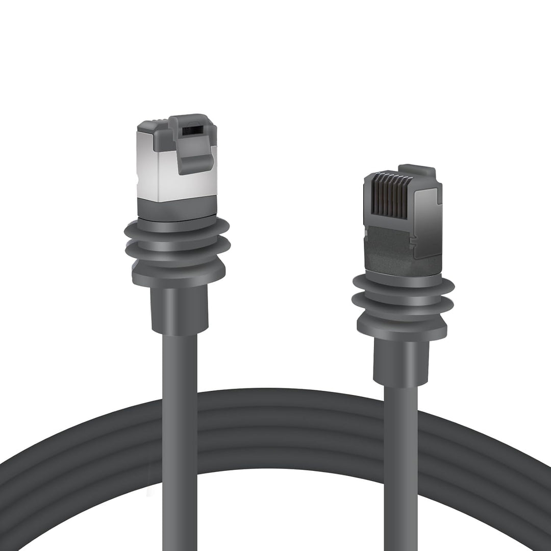 DEWIN Starlink Gen 3 Kabel, Starlink Kabel Wasserdichtes Verlängerungskabel für Aussenbereich (15m)