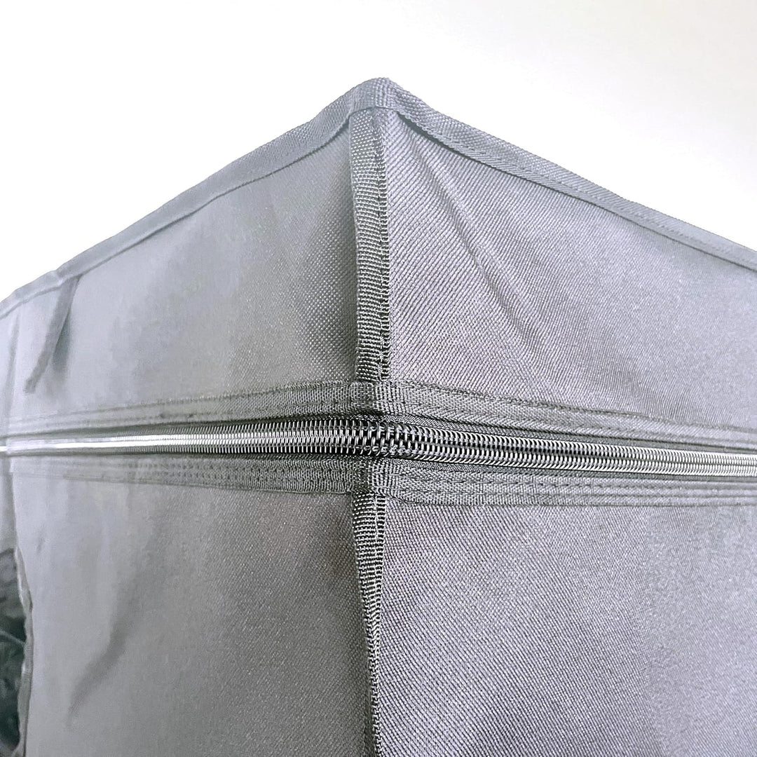 by Crescience Growzelt 60 x 60 x 140 cm Anbauzelt, Metall-Stangen, Hochreflektierendes Oxford 600D M