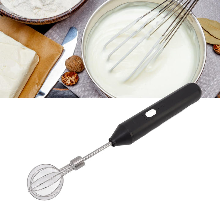 Hand Mixer, Elektrischer Schneebesen, Hand Mixer, 1200mah Batterie Betrieben, 3 Geschwindigkeiten, U