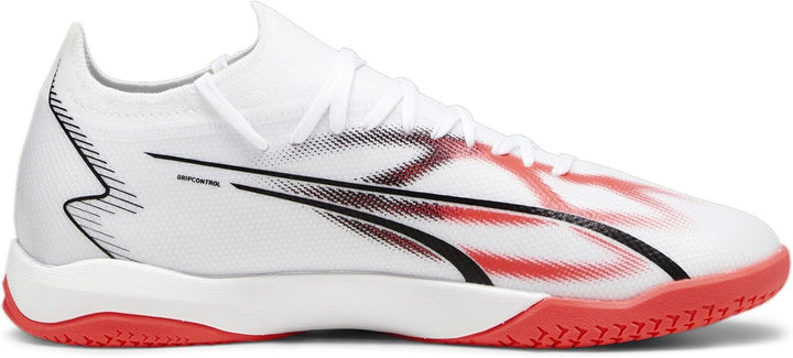 PUMA Herren Ultra Match It Fussballschuh 46 EU Puma White Puma Black Fire Orchid, 46 EU Puma White P