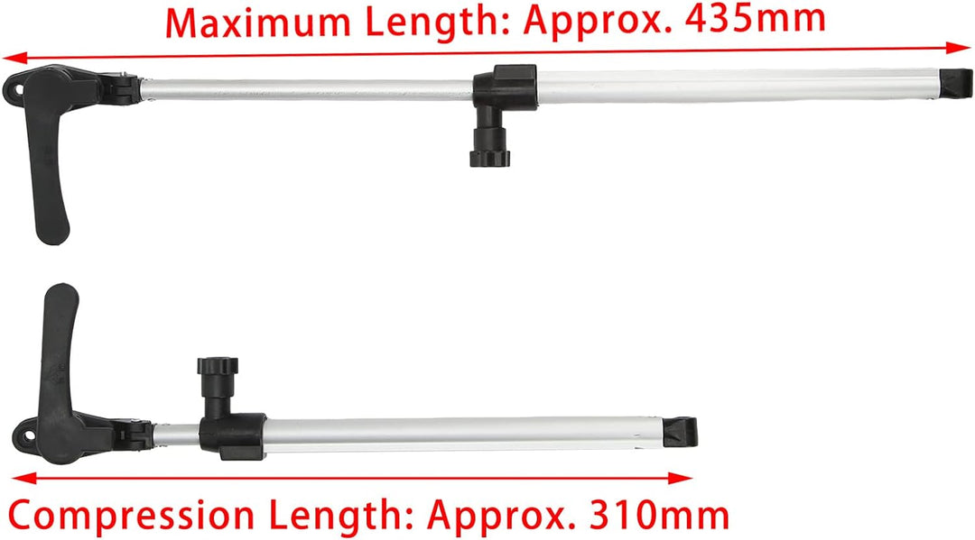 RV-Fensterstützstange, Yosoo 2 Stück RV-Fensterhebestreben 310 Bis 435 Mm Teleskop-Aluminiumlegierun