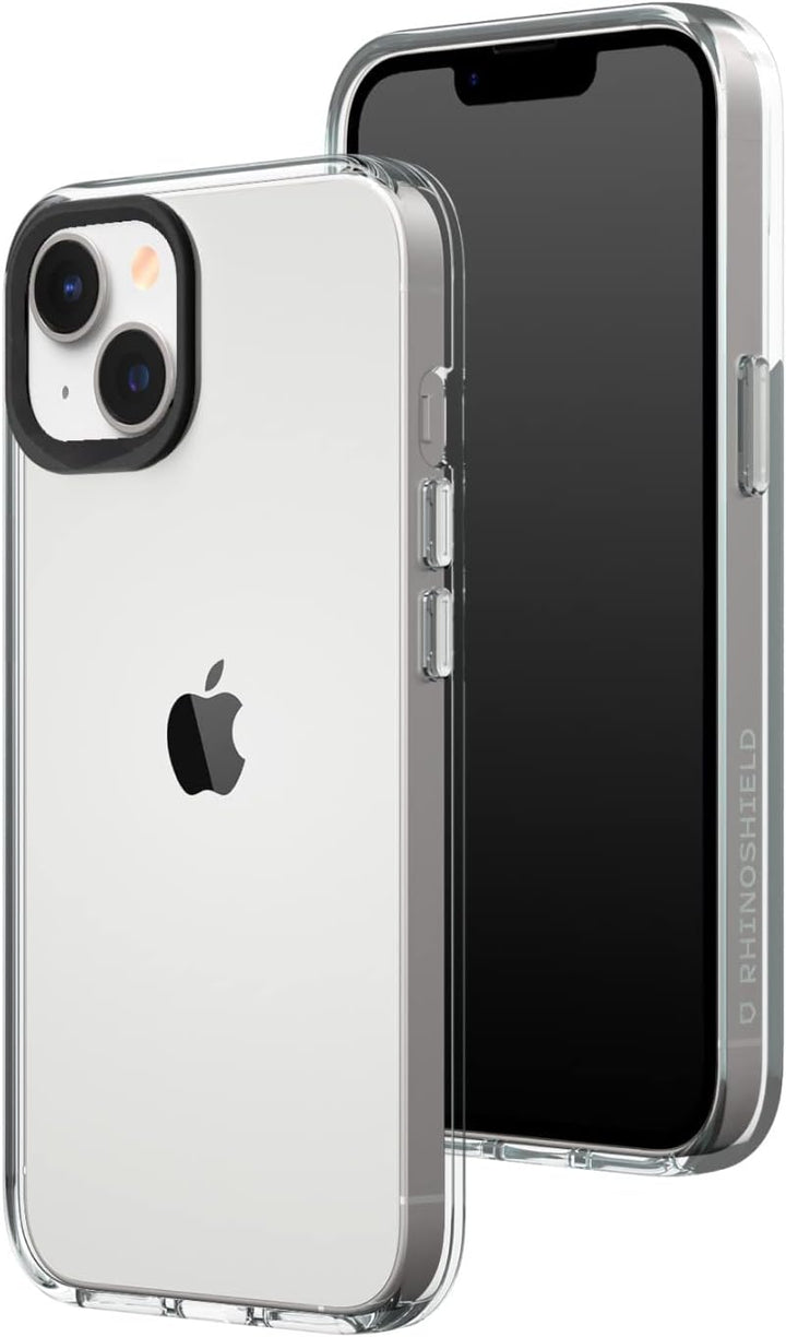 RhinoShield Crystal Clear Case kompatibel mit [iPhone 14/13] | Fortschrittliche Vergilbungsresistenz