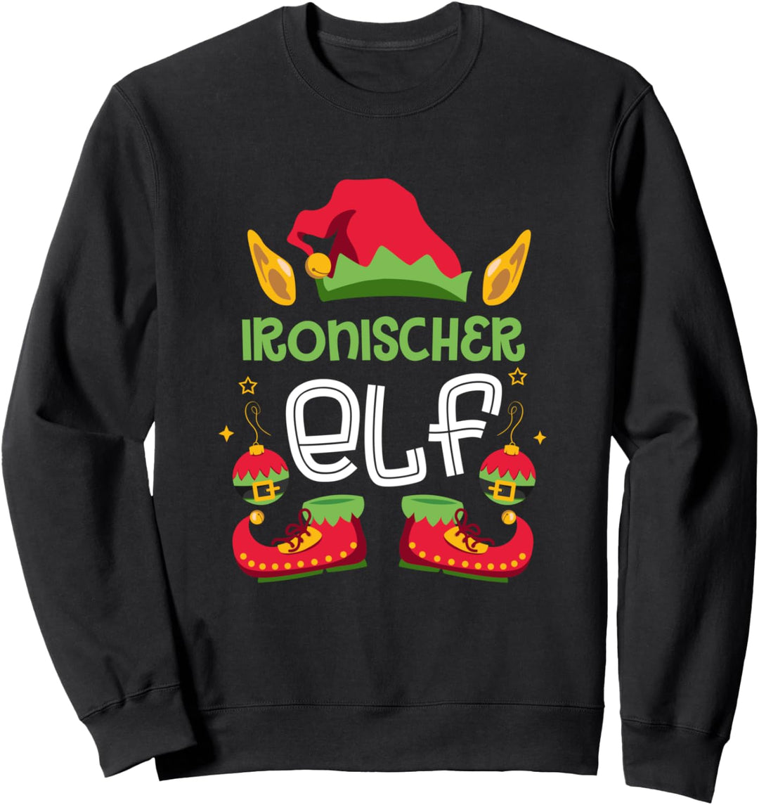 Ironischer ELf Sweatshirt