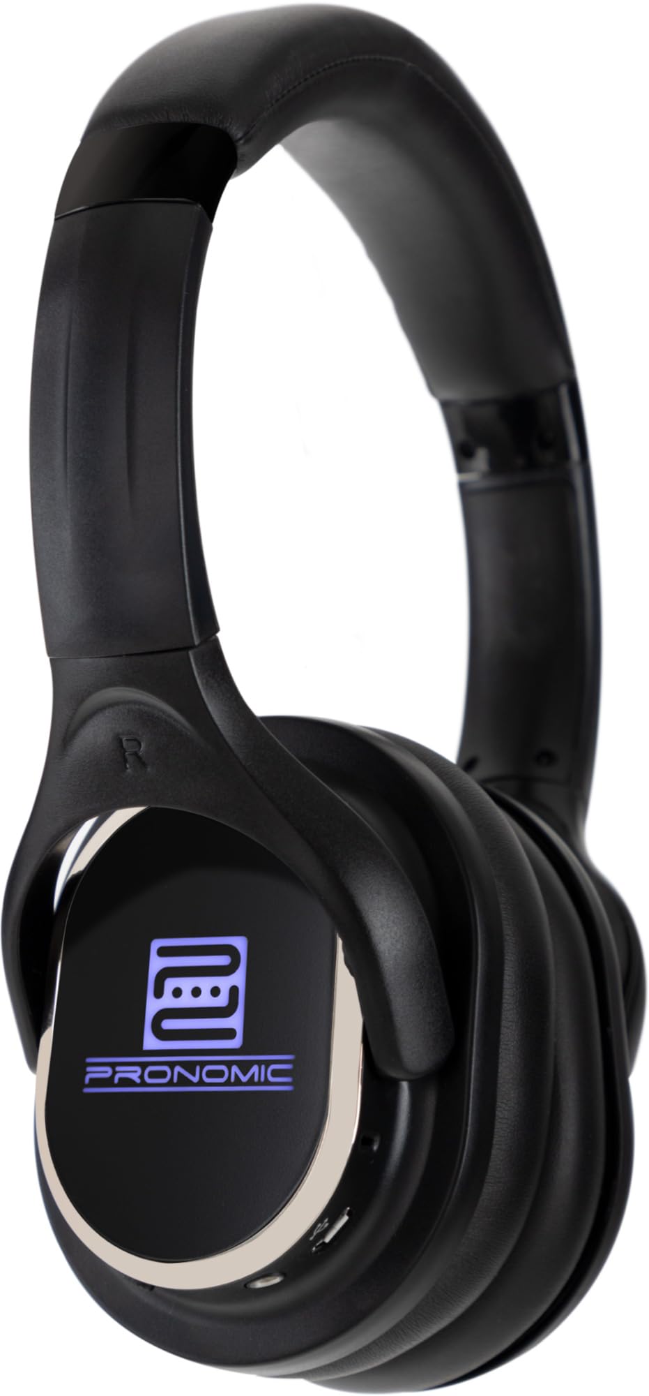 Pronomic SDH-340 USB-C Silent Disco V2 Kopfhörer - kabelloser Funkkopfhörer mit LED-Farbwechsel, USB