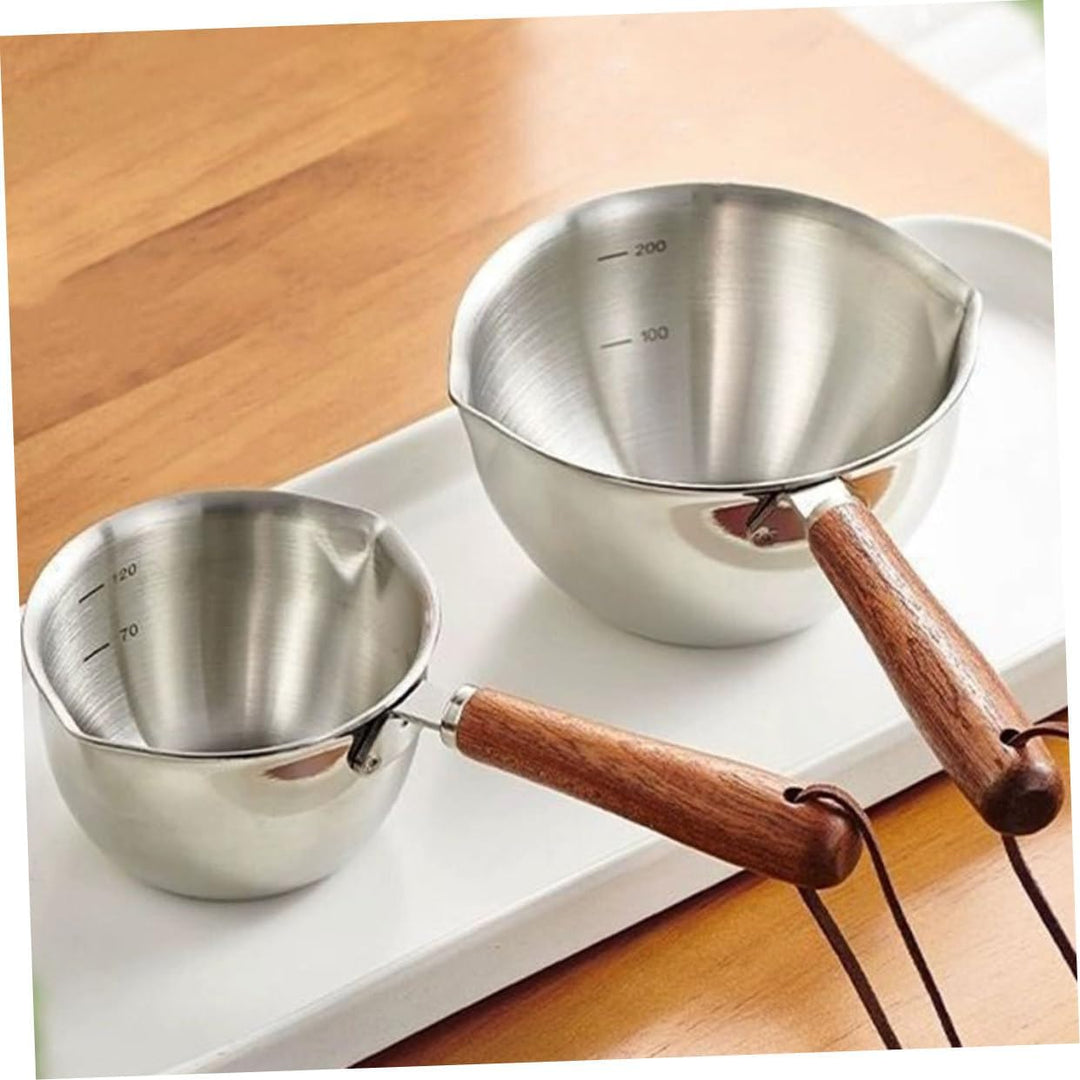 BESTonZON Butter-Sossentopf Mit Ausgiesser Kleiner Topf Zum Eingiessen Von Öl Kleiner Topf Mit Griff