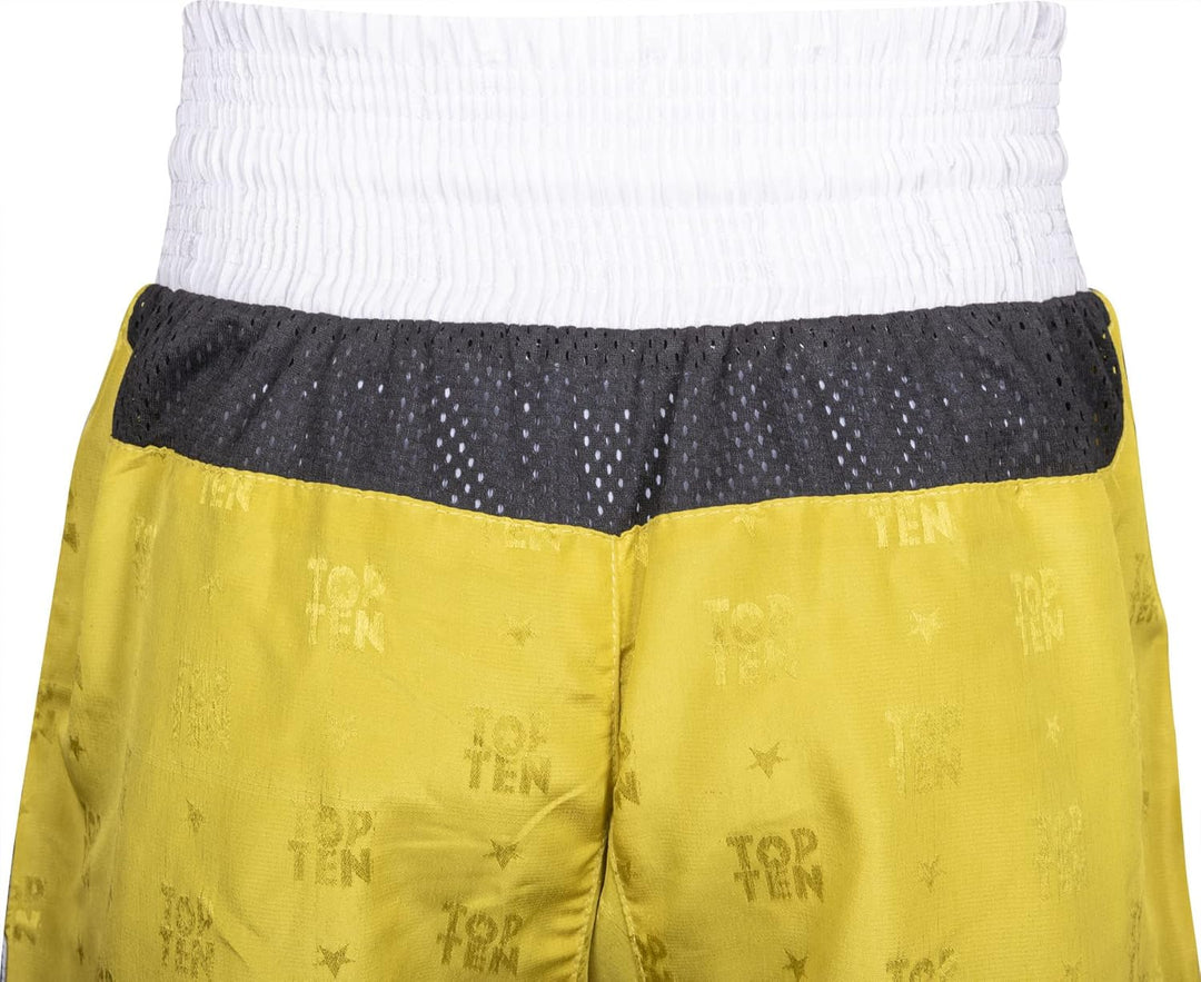 TOP TEN Kickboxhose „Prism“ Gelb S, XXL