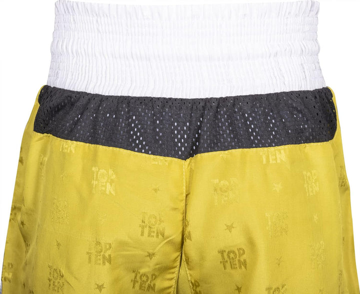 TOP TEN Kickboxhose „Prism“ Gelb S, XXL