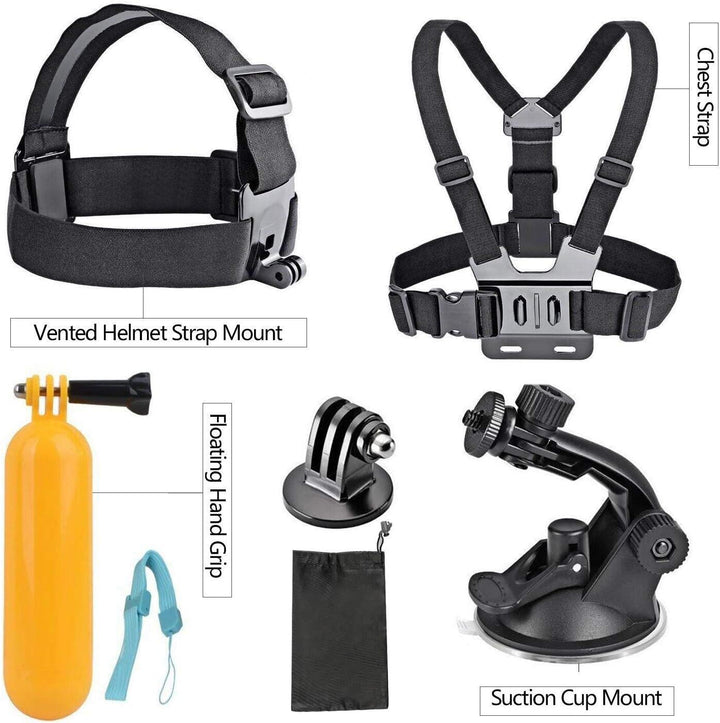 AKASO 7 in 1 Outdoor Sports Action Kamera Zubehör Mount Kit für EK7000/EK7000 Pro/Brave 7 LE/Brave 4