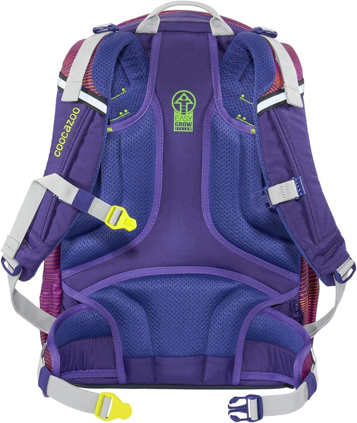 coocazoo Schulrucksack ScaleRale OceanEmotion, ergonomischer Tornister, höhenverstellbar mit Brustgu