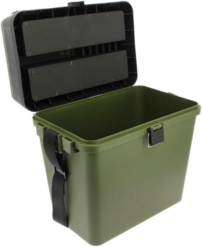 Carp Deal Sitzkiepe - Angel Koffer - Angel Rucksack 3 in 1 Inklusive 4 Tackle-Boxen für Angelzubehör