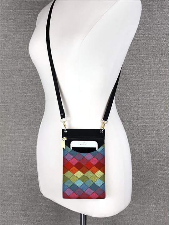 Danny K. Damen Cell Cross-Body Handytasche Mit Schmucksteinen, Mit Schmucksteinen