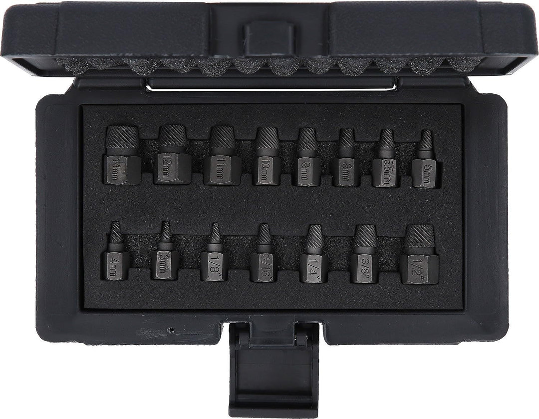 KS Tools 150.1385 Spiral-Schrauben- und Bolzenausdreher-Satz, 15-tlg. 15 pcs, 15 pcs