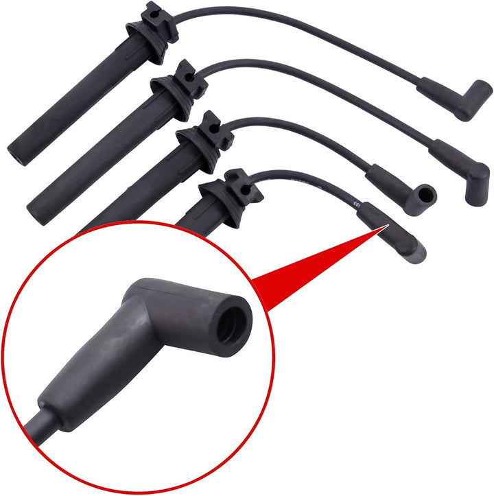 Bosch 0986357192 - Zündleitung - 4er Set