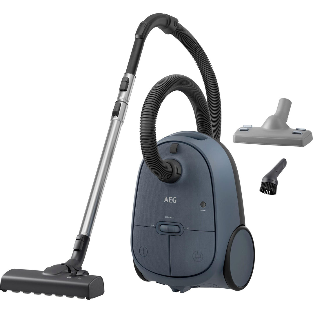 AEG CLEAN 6000 Staubsauger mit Beutel / hohe Saugleistung / inkl. Zusatzdüsen / 55 % Recyclingkunsts
