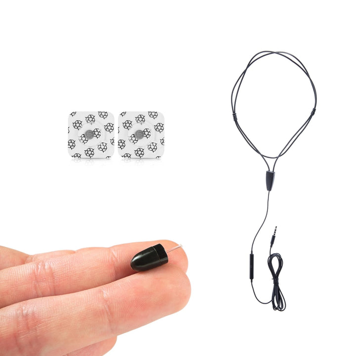 COOMAX Mikro Mini Ohrstecker Induktives 305 unsichtbares Spionage Headset