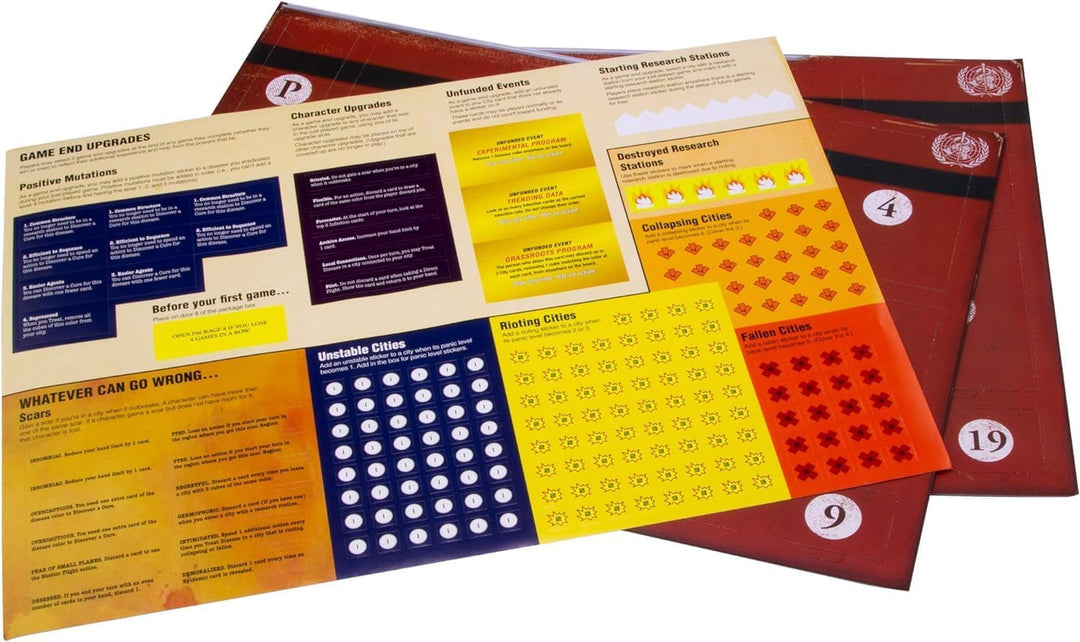 Z-Man Games, Pandemic Legacy Season 1 Blue Edition, Board Game, Ages 13+, for 2 to 4 Players, 60 Min