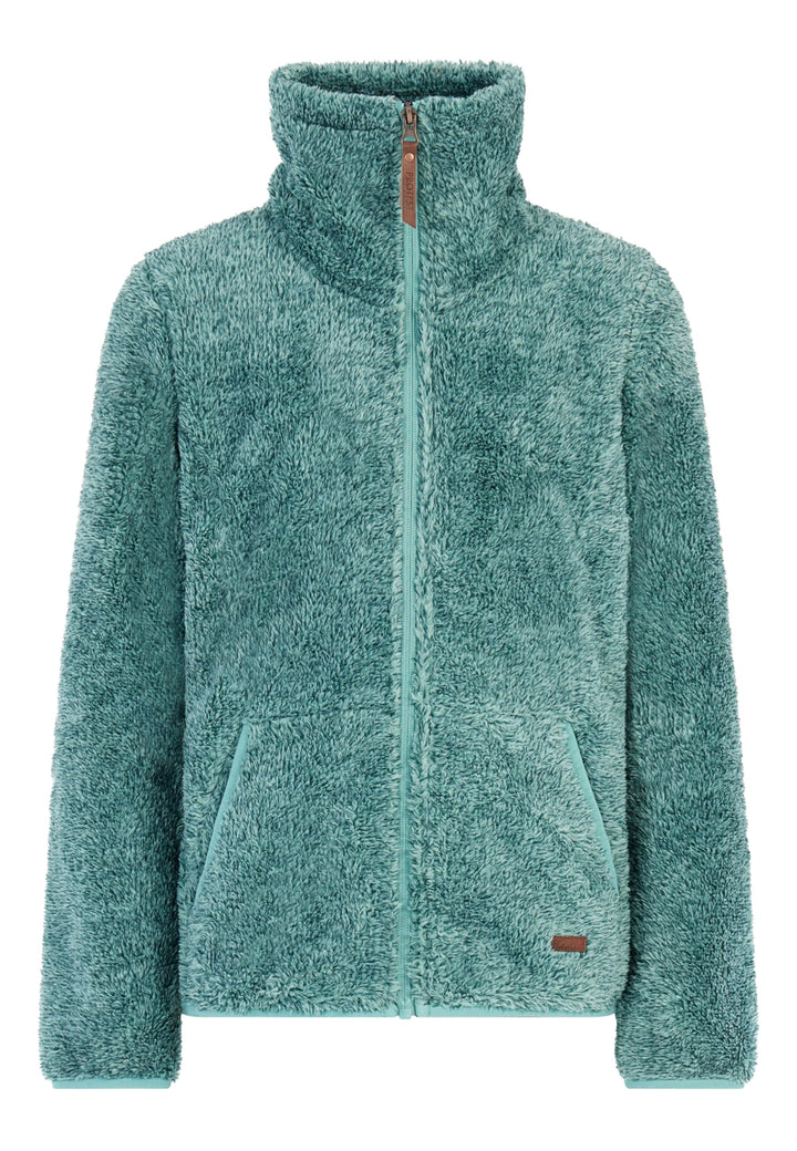 Protest Mädchen Oberteil Mit Durchgehendem Reissverschluss Riri JR 116 Glacial Blue, 116 Glacial Blu