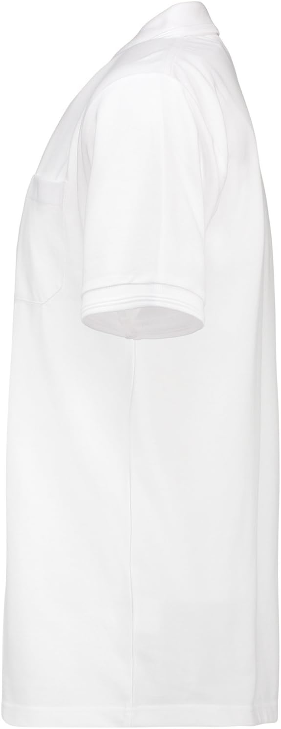 Pionier 41072-5XL Poloshirt "320 Pro Wear" mit Tasche Grösse in Weiss, 5XL