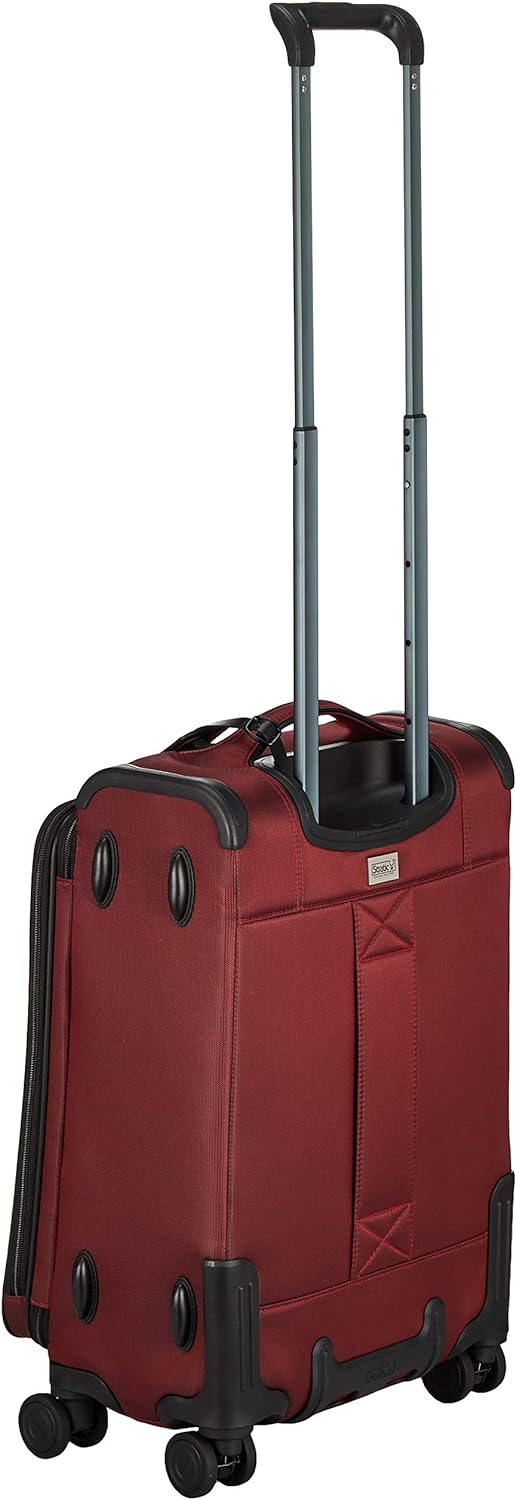 Stratic Bay Koffer Weichschale Reisekoffer Trolley Rollkoffer Handgepäck, TSA Kofferschloss, 4 Rolle