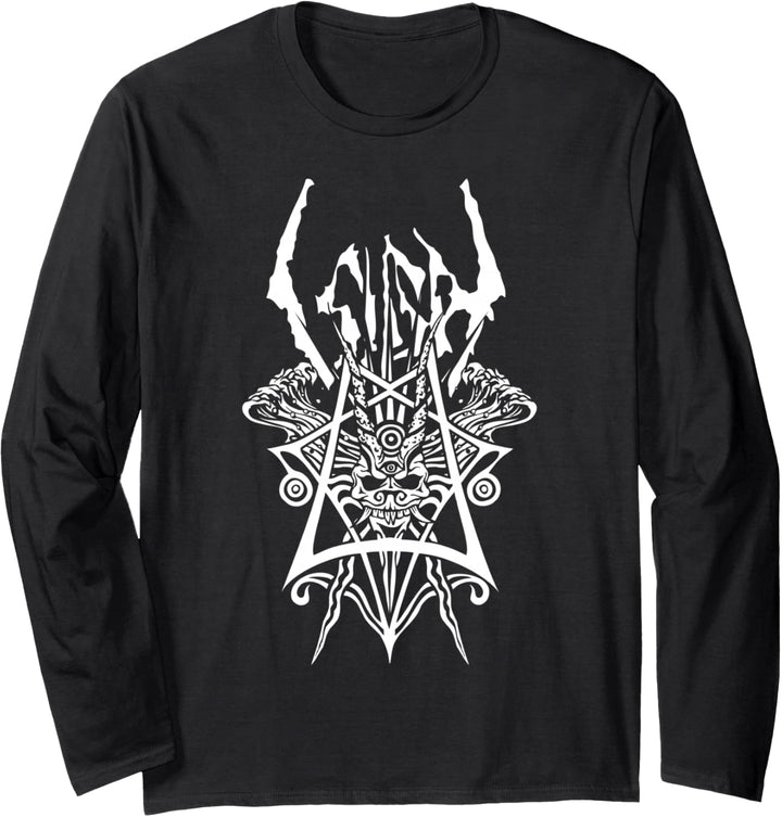 Hochweiss, einfarbig Langarmshirt