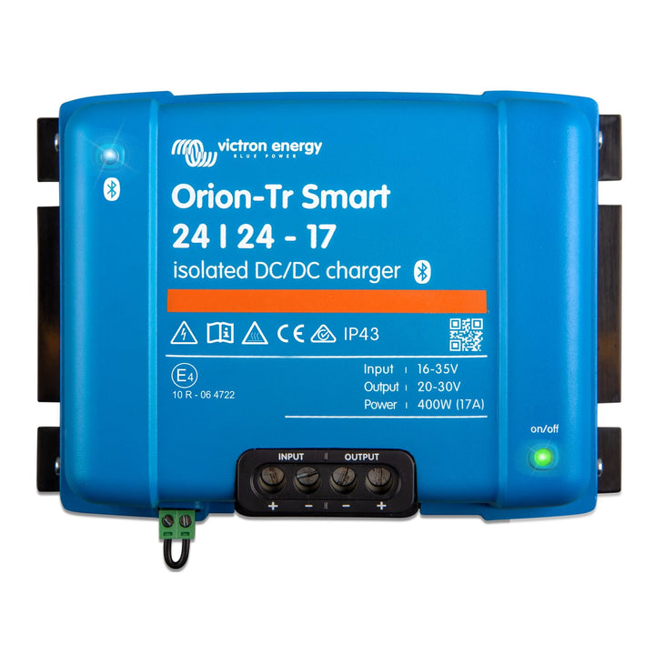 Victron Energy Orion-Tr Smart DC-DC Ladebooster (Bluetooth) - 24/24V, 17 Amp, 400-Watt - Batterie La