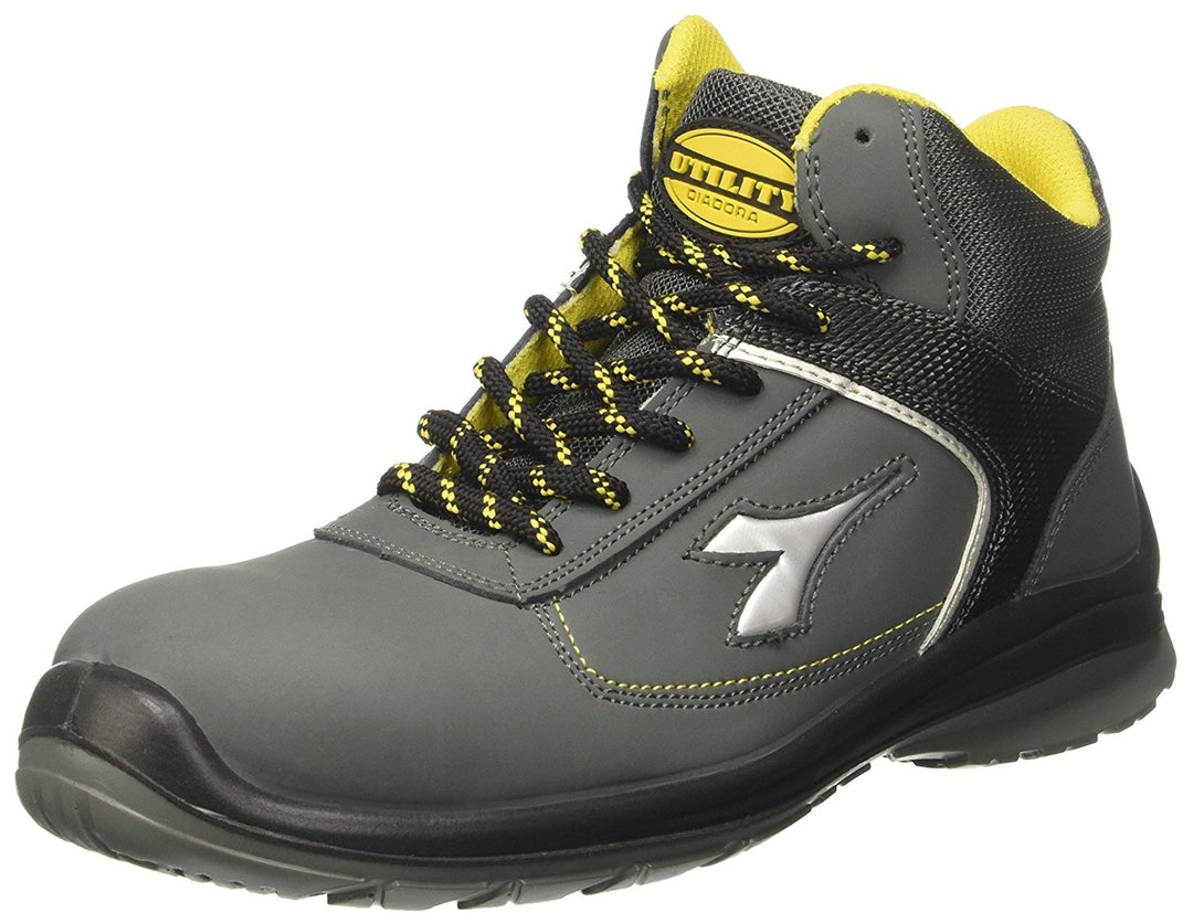 Diadora Unisex Blitz MID S3 SRC 35 EU Schwarz, 35 EU Schwarz