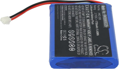 vhbw Akku Ersatz für Nintendo HAC-038 für Spielekonsole (1750 mAh, 3,7 V, Li-Ion)