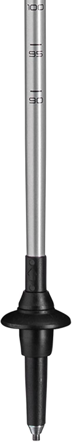 LEKI Passion Stöcke 90-130cm black-silvergray-neonyellow, 90-130cm black-silvergray-neonyellow
