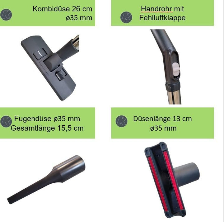 Cleanfix S10 Plus Staubsauger 850 Watt - Staubsauger mit Kabel (10m) blau, Trockensauger, Blau
