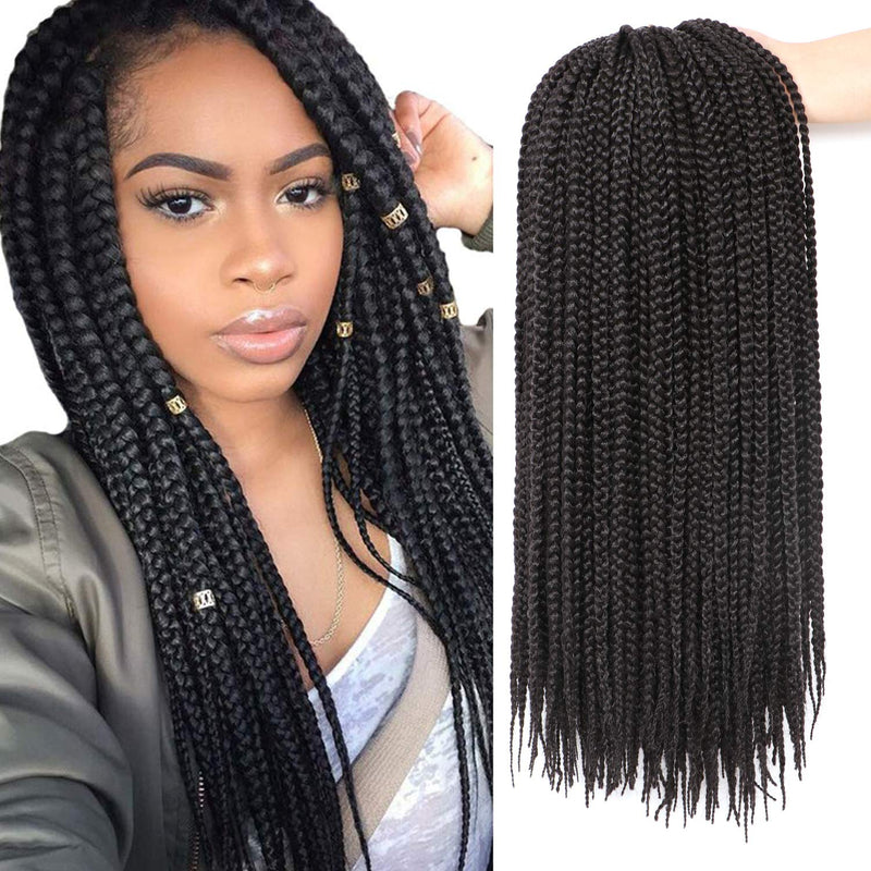7Packs Box Braids Crochet Braids Hair Extensions Kanekalon Kunsthaar Crochet Hair Braids Haare Kunst