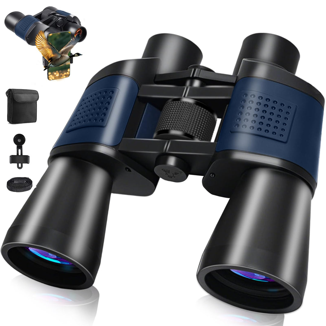 20x50 Fernglas für Erwachsene mit Nachtsicht BAK4 Prism FMC Objektiv HD Fernglas Erwachsene Kompakte