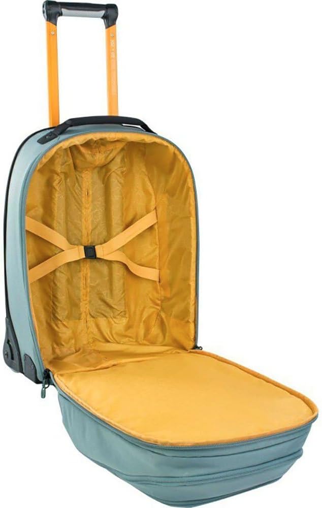 EVOC Reisetrolley Reisetasche Trolley fürs Handgepäck (Teleskopgriff, austauschbare Skate-Rollen, ex