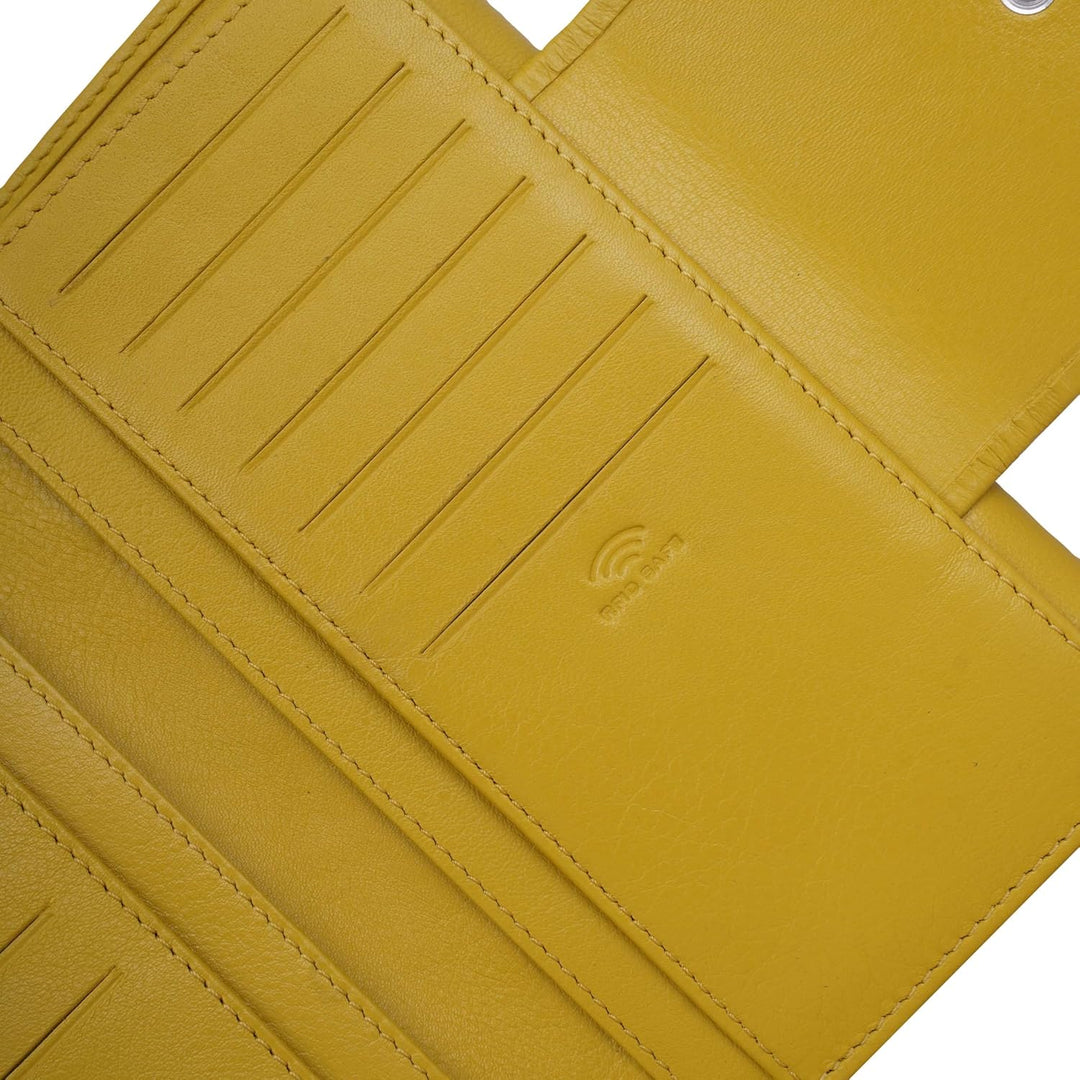 Gerry Weber - vigo Purse lh14z Gelb 18,00X10,00X0,00 CM Farbe:gelb / Material:textile,cow Leather, 1