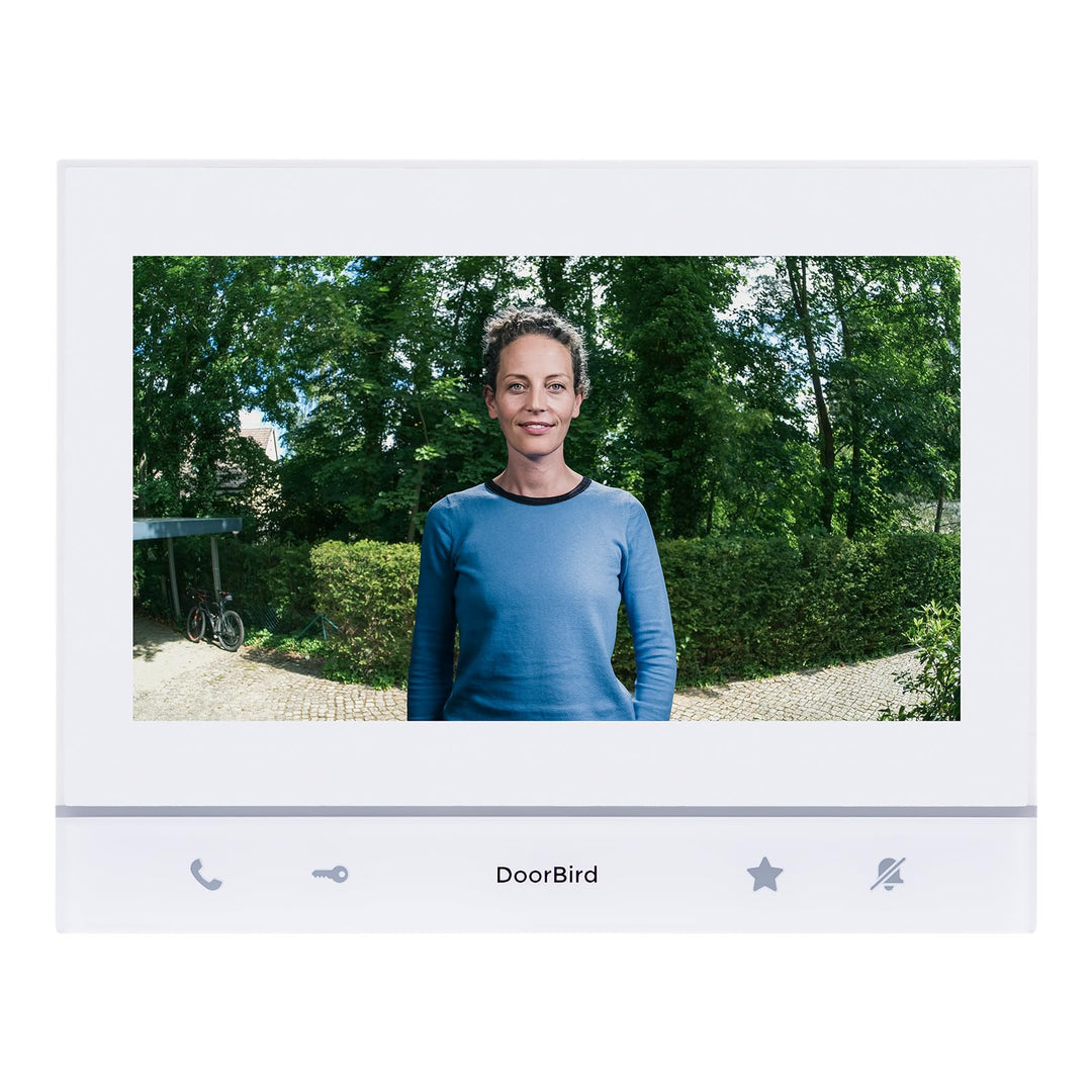 DoorBird A1103 IP Video Innenstation Polar White Edition | Inneneinheit für IP-Video-Türsprechanlage