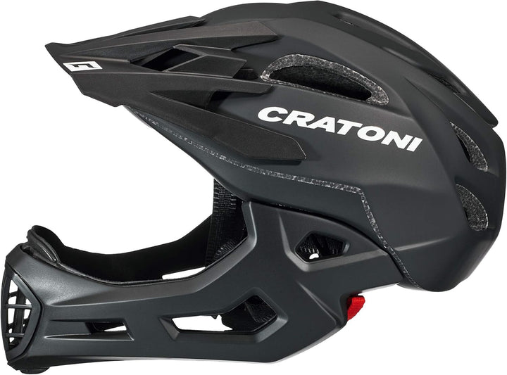 Cratoni Fahrradhelm C-Maniac L-XL (58-61 cm) Black Matt, L-XL (58-61 cm) Black Matt