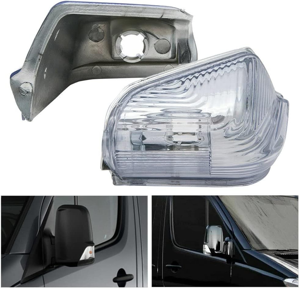 Iegefirm AussEnspiegel TüR Blinkerglas Blinker Ohne GlüHlampen Links und Rechts für Sprinter / 2006-