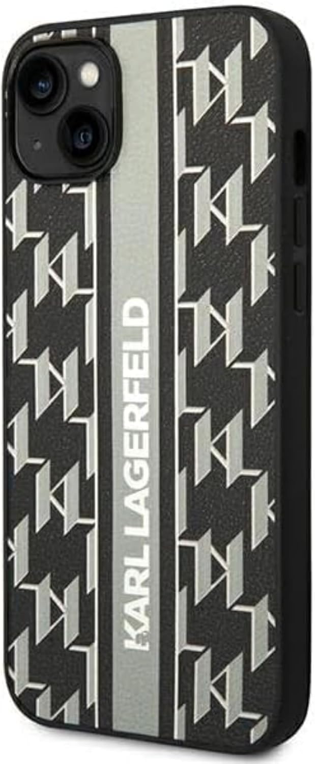 KARL LAGERFELD KLHCP14SPGKLSKG Hülle für iPhone 14 6,1" hardcase grau/Grey Monog