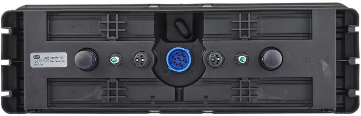 HELLA - Heckleuchte "Krone" - Hybrid - 24V - Anbau/geschraubt - Lichtscheibenfarbe: glasklar - Steck
