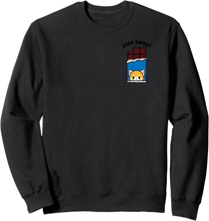Aggretsuko Stay Sweet Chocolate Sweatshirt