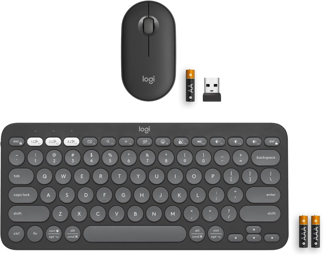 Logitech Pebble 2 Combo - US QWERTY-Layout, Grafit