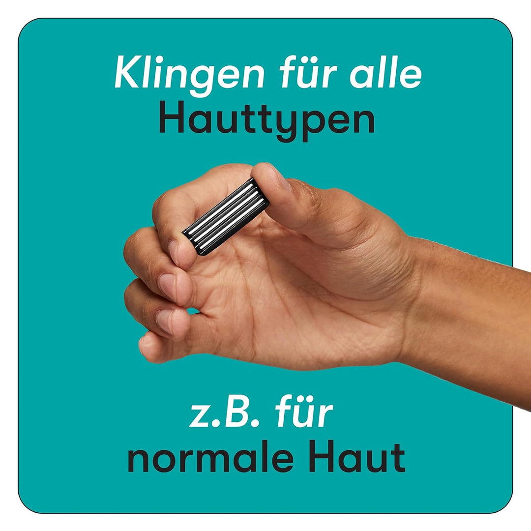 Boldking Rasierklingen 8 Stück Regular - Multipack flexible Rasierklinge für Nassrasierer - Rasierkl