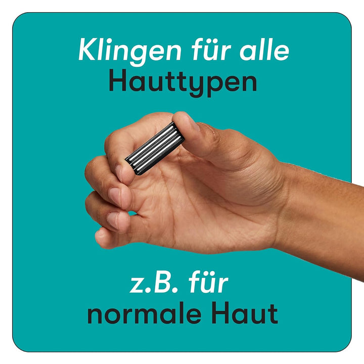 Boldking Rasierklingen 8 Stück Regular - Multipack flexible Rasierklinge für Nassrasierer - Rasierkl
